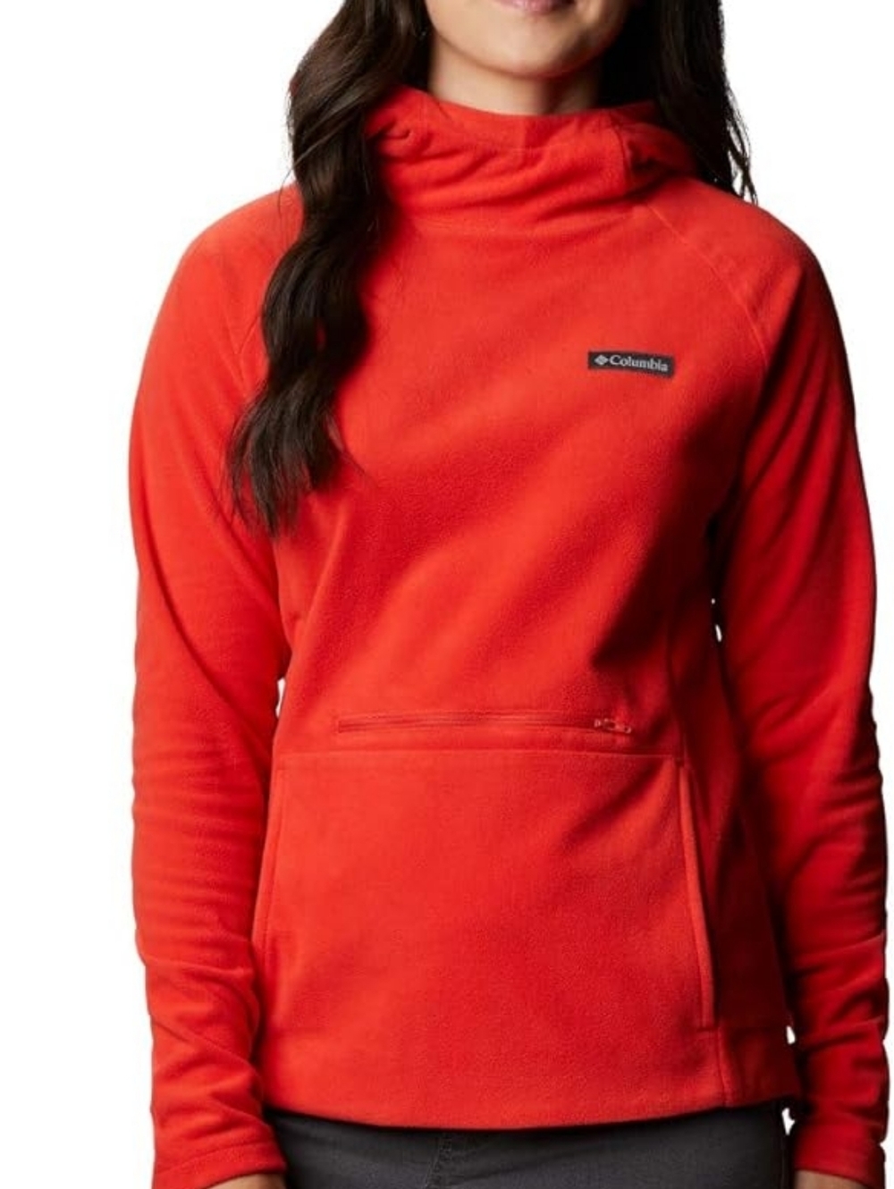 Columbia Ali Peak Fleece Hoodie - Red - Small #146